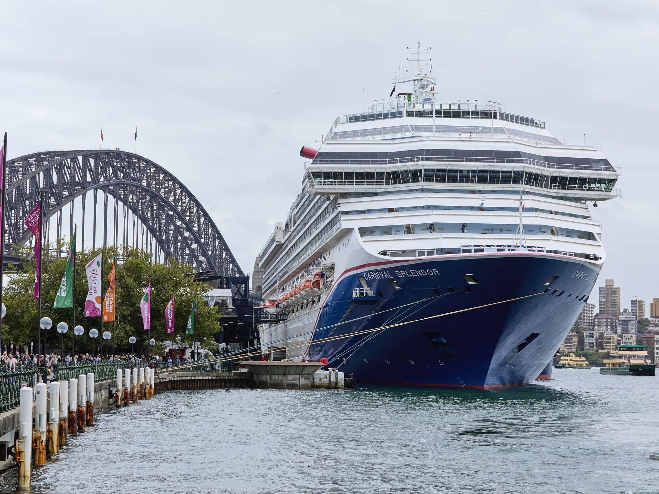 Carnival Splendor Sydney Harbour - Image by Carnival Cruise Lines