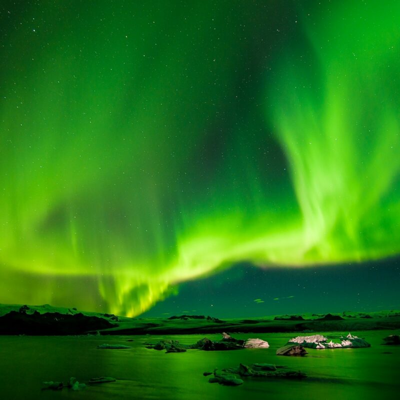 Aurora Borealis Iceland - Image by v2osk on Unsplash