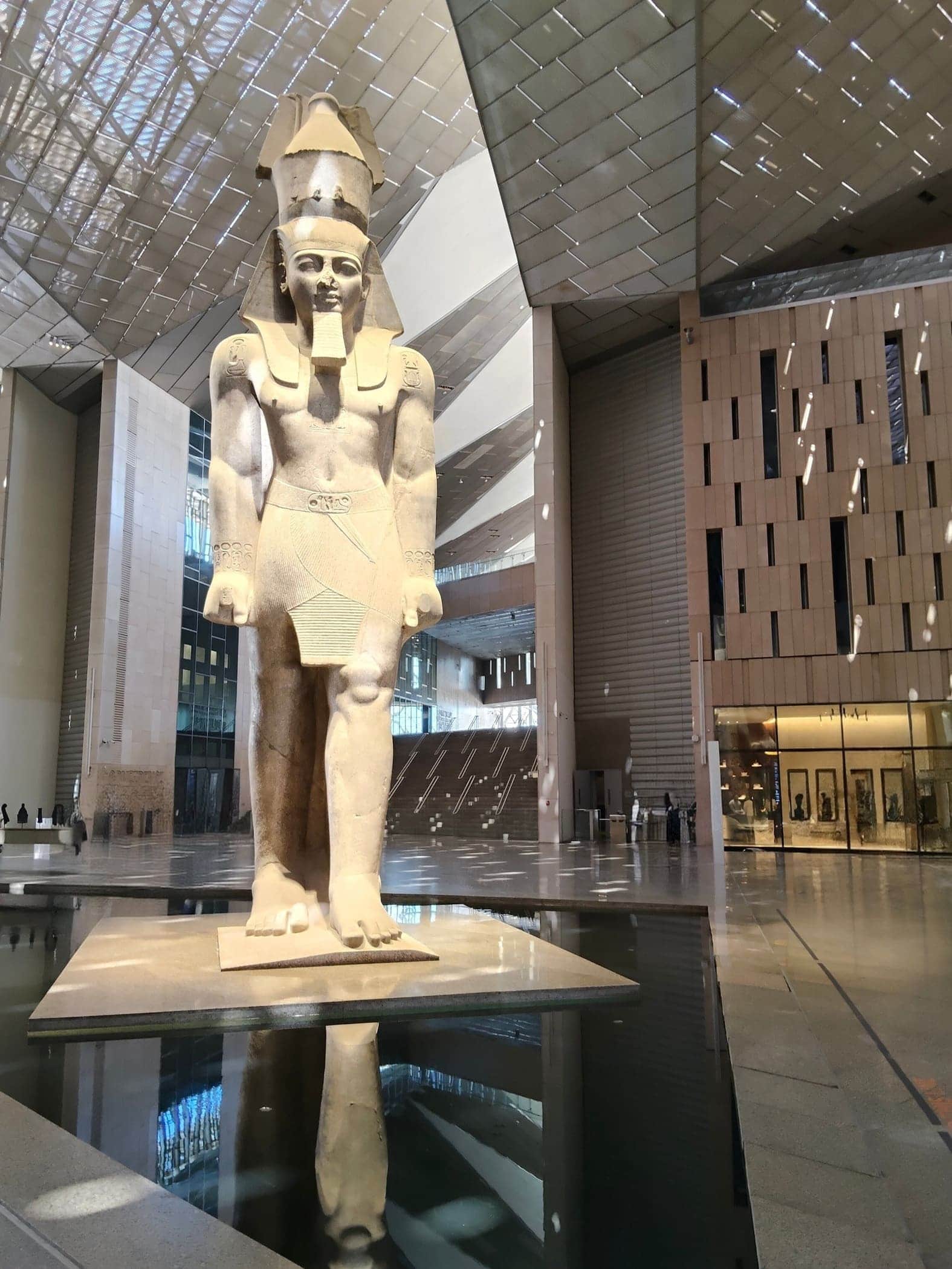 GEM - Statue of Ramesses II - Image by Holidays Beckon