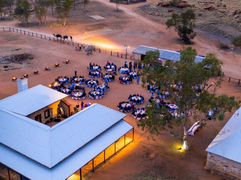 Ghan Expedition - Telegraph Station Dinner