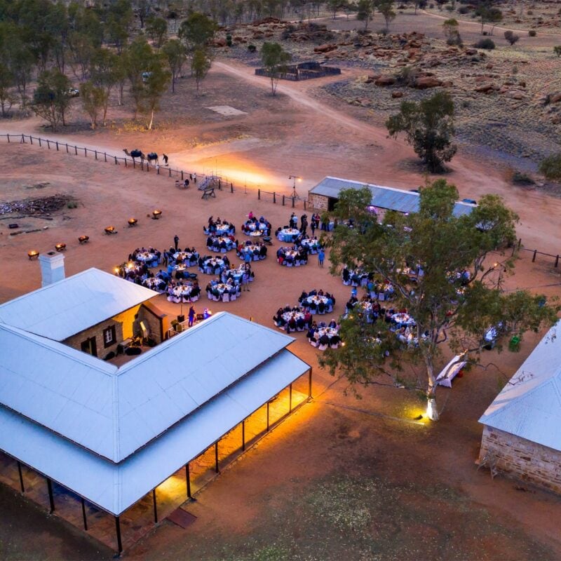 Ghan Expedition - Telegraph Station Dinner