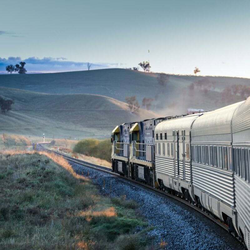 Journey Beyond’s Indian Pacific 50th Train - Bathurst Image: Russell Millard