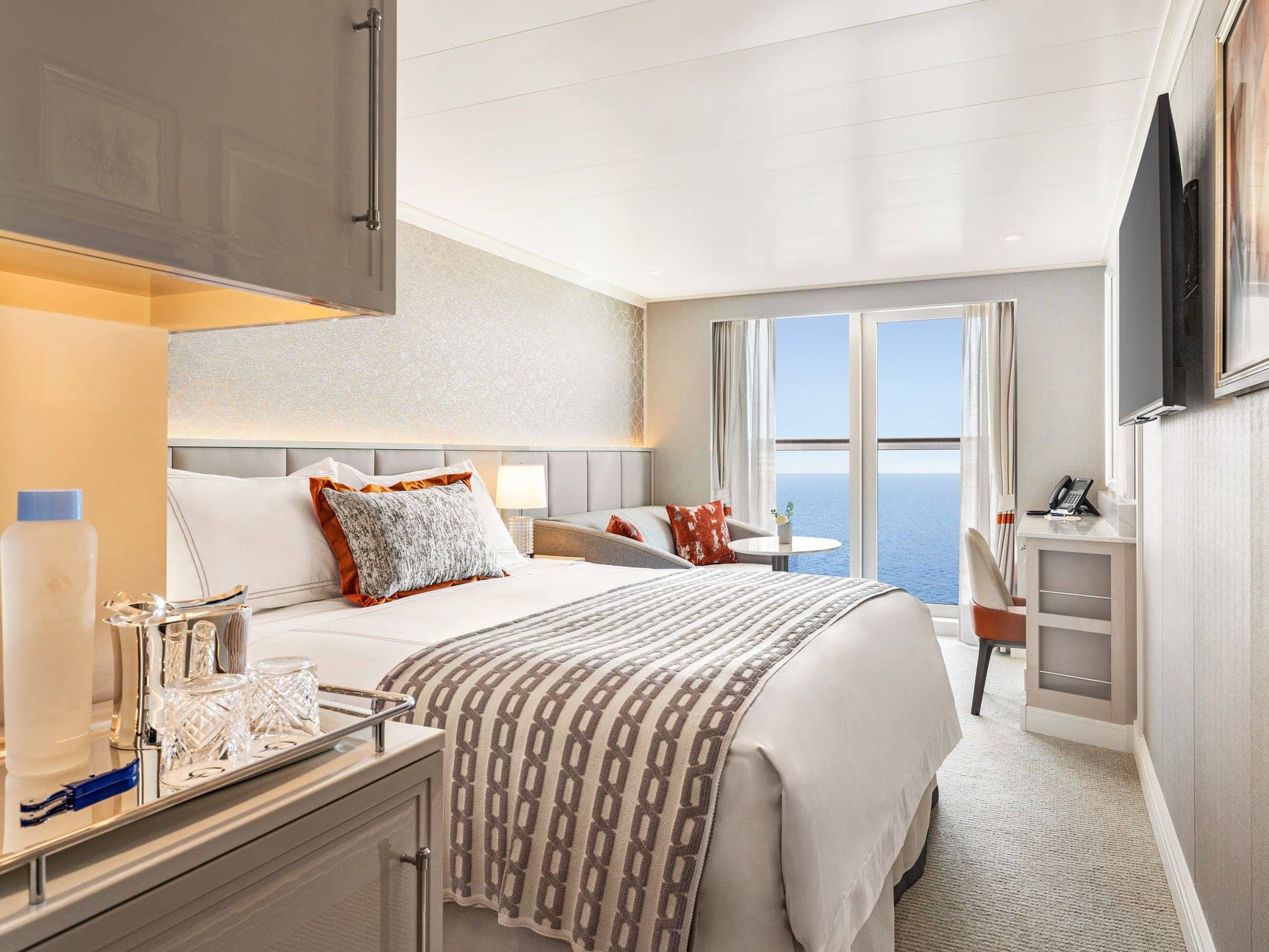 Oceania Allura French Veranda Stateroom