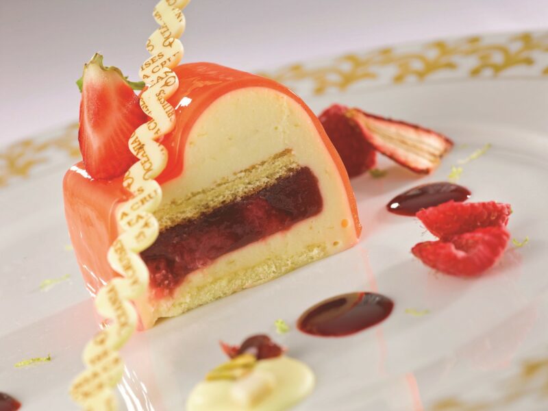 Oceania - Grand Dining Room - Lime Mousse Cake
