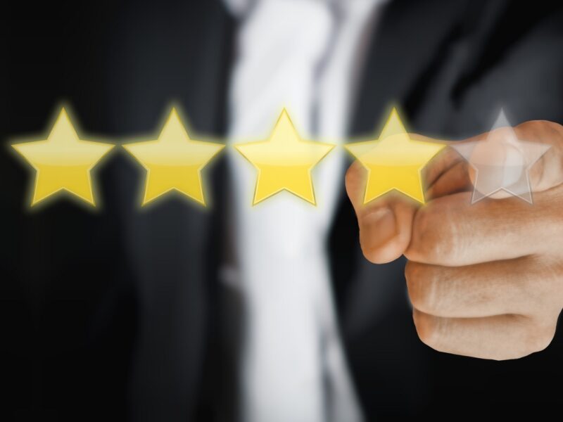 Review - Star Rating - Image by Tumisu on Pixabay