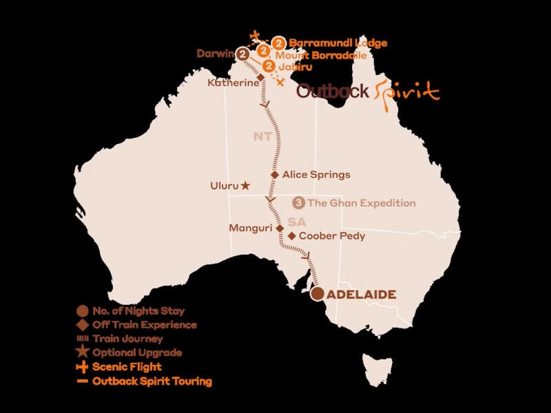 The Ghan Expedition - Arnhem Land - Kakadu Explorer