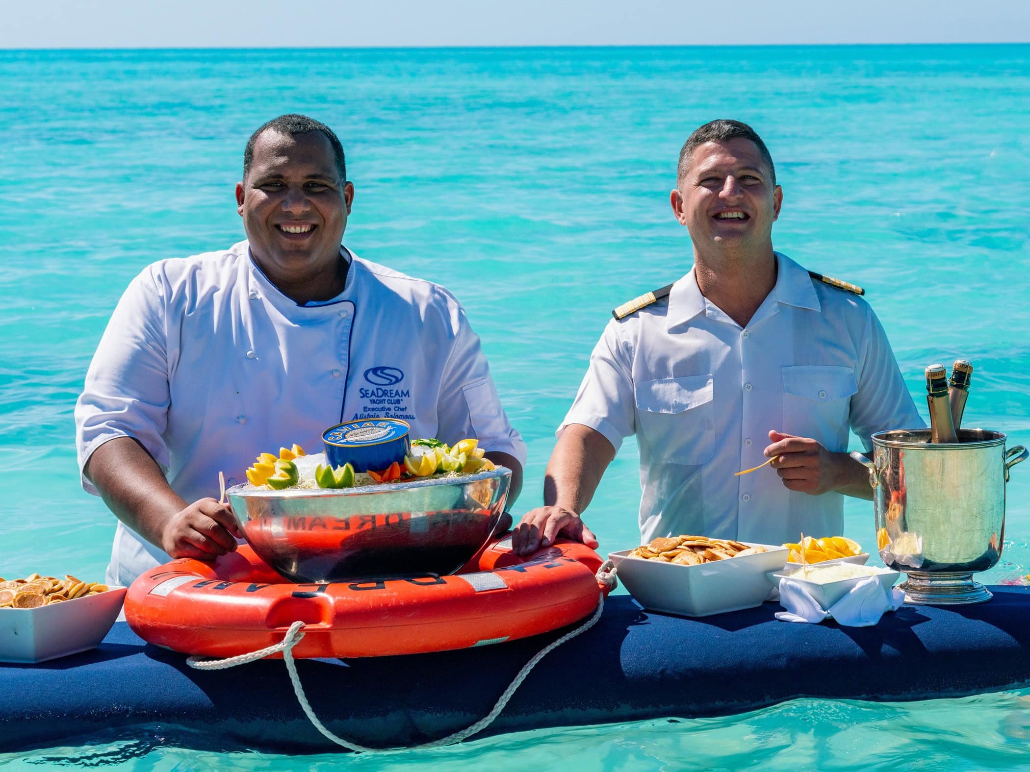 Champagne & Caviar Splash® - Image © Seadream