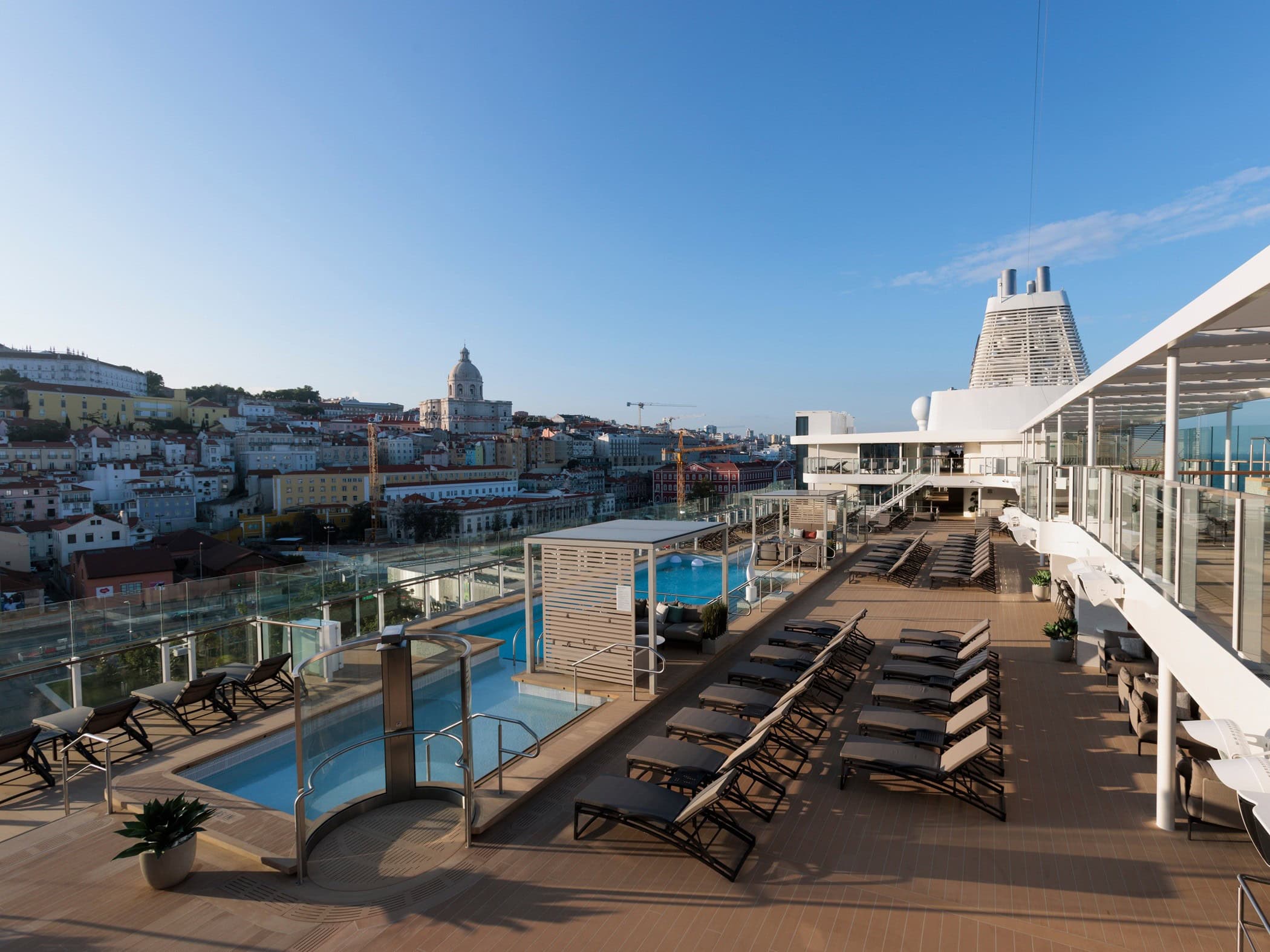 Silver Ray Pool Deck