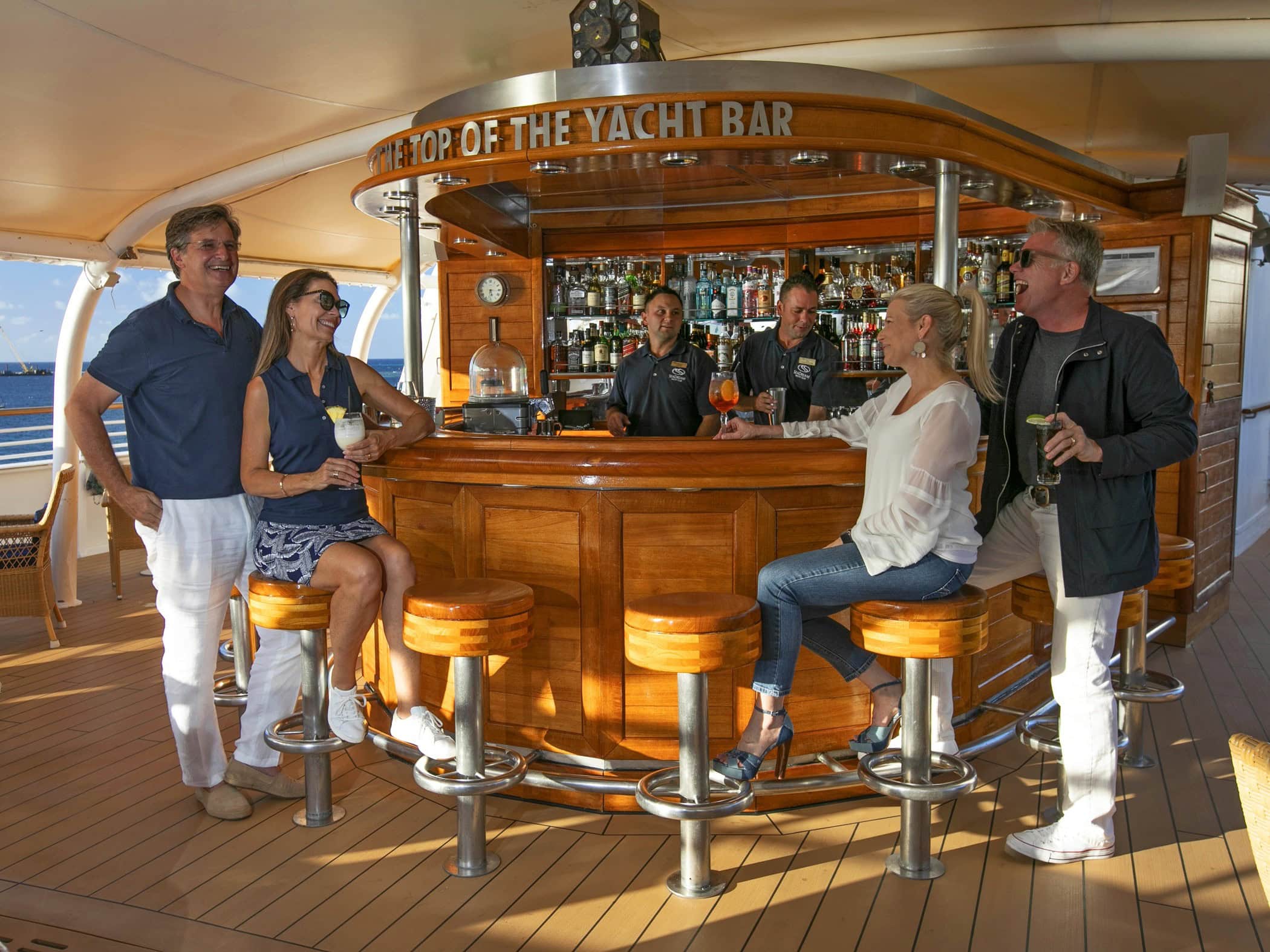 Guests Enjoying Themselves - Image © Seadream